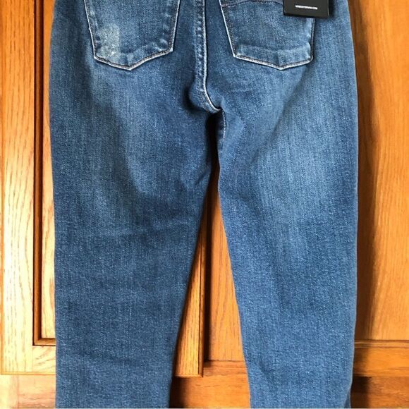 NWT Nobody Denim Blue High Rise Cult Skinny Ankle Jeans - 23 - Picture 7 of 10